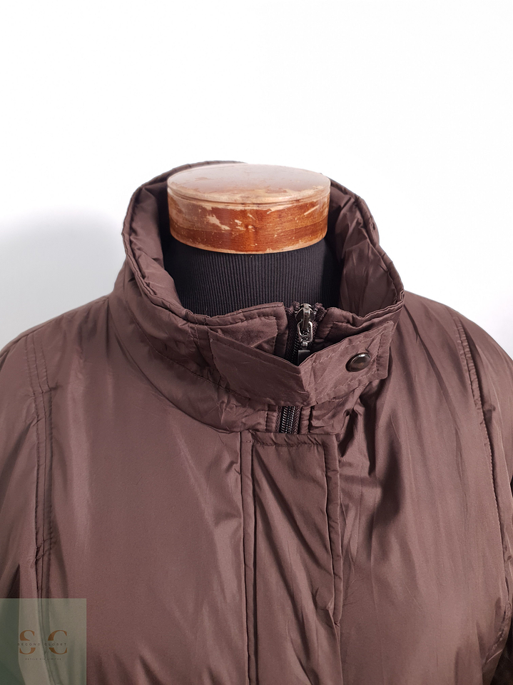 Parka Mujer Vintage Negro Talla XL 5