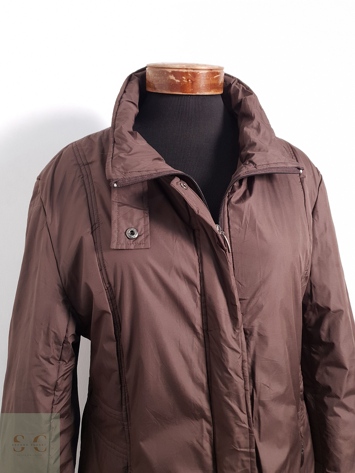 Parka Mujer Vintage Negro Talla XL 7