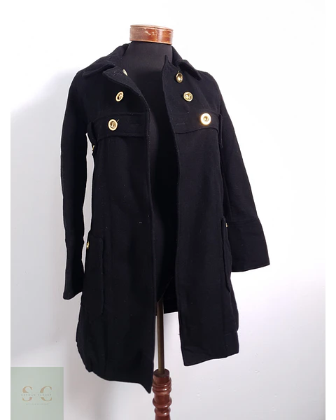 Abrigo Mujer Gap lana Negro Talla XXS/XS