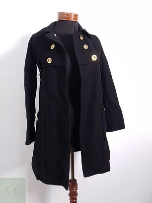 Abrigo Mujer Gap lana Negro Talla XXS/XS