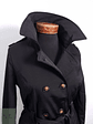 Trench Mujer Haily Negro Talla S - Miniatura 5