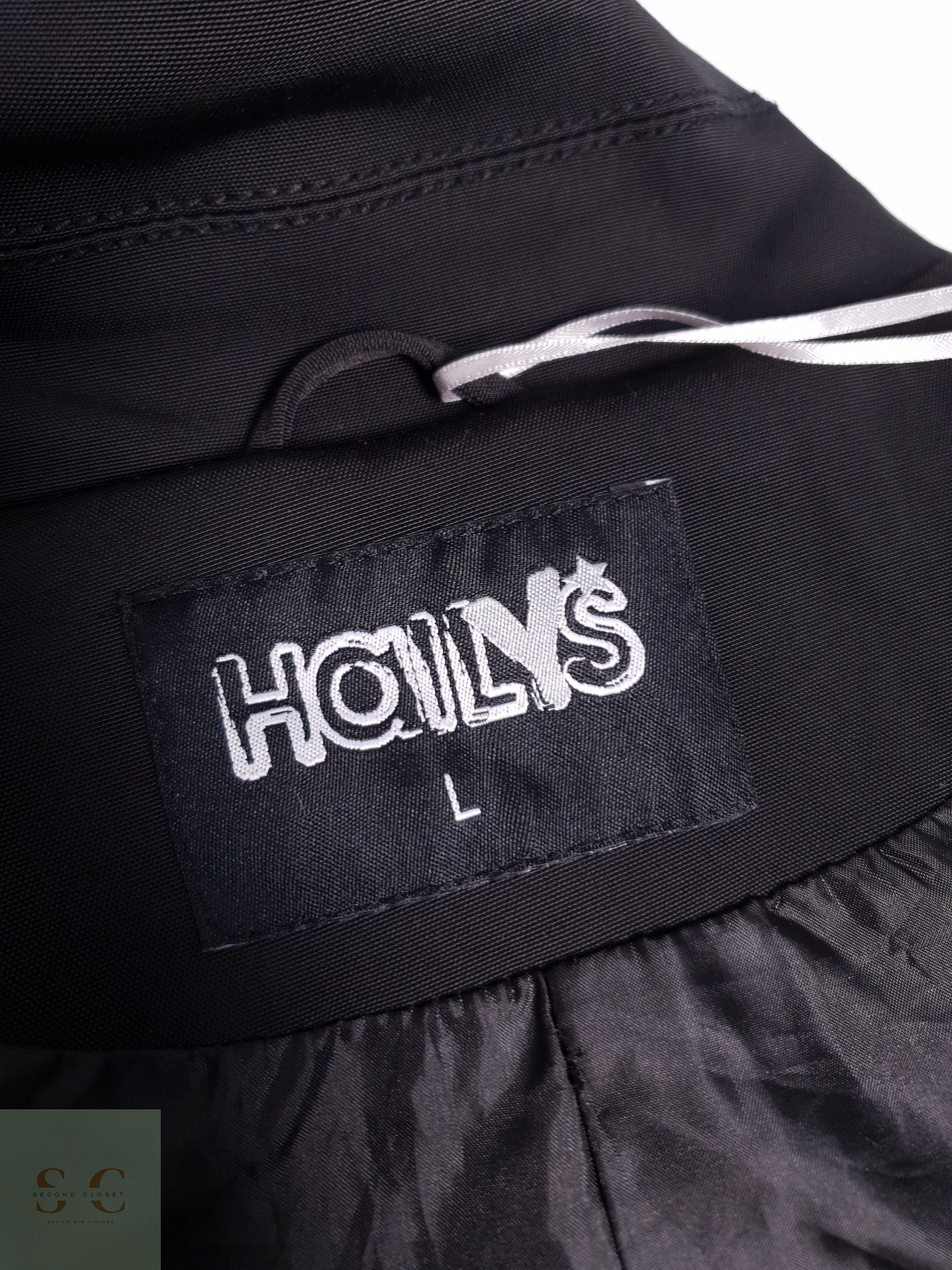 Trench Mujer Haily Negro Talla S 8