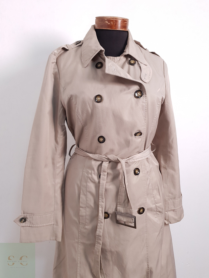Trench Mujer She Beige Claro Talla M 2