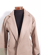 Abrigo Mujer Koreano Beige Talla XL - Miniatura 3