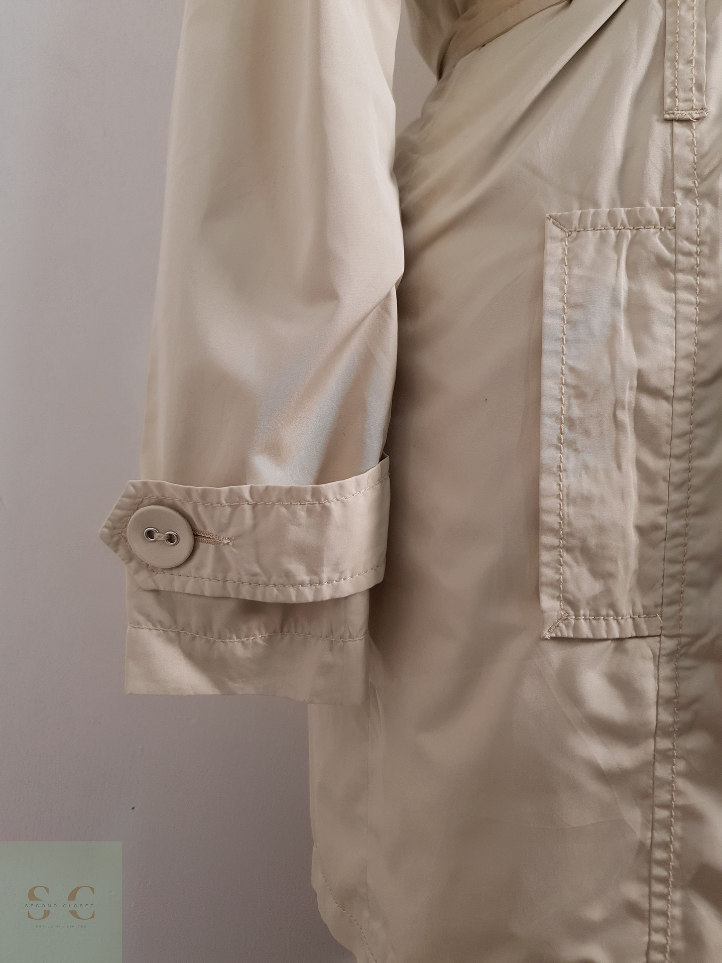 Trench Mujer St. Oliver Beige Talla S 3