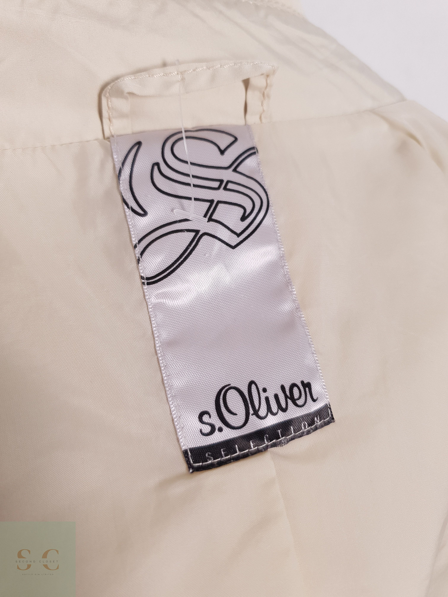 Trench Mujer St. Oliver Beige Talla S 8