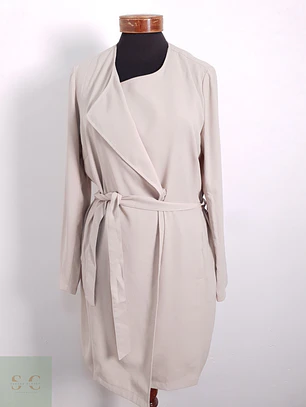 Chaqueta cruzada ligera Mujer Street One Beige Talla S