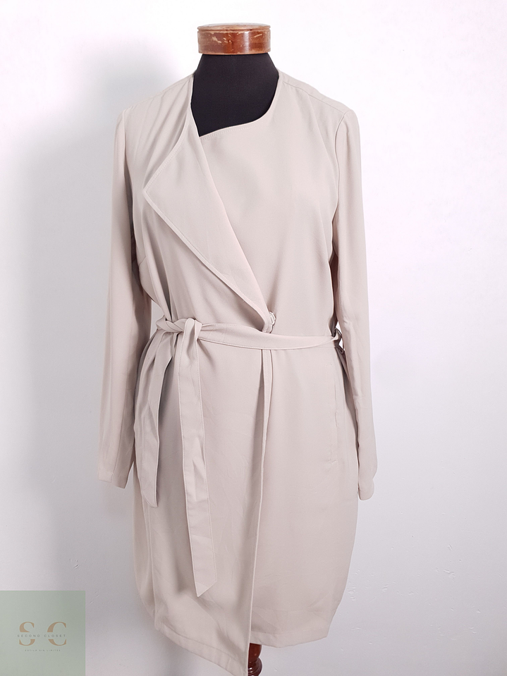 Chaqueta cruzada ligera Mujer Street One Beige Talla S 1