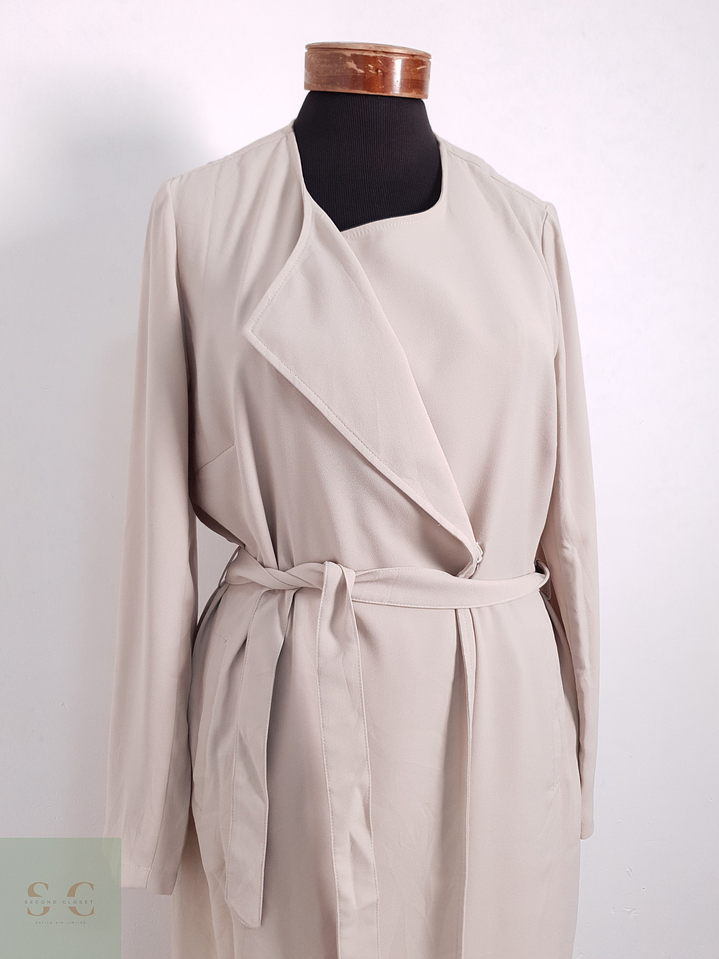 Chaqueta cruzada ligera Mujer Street One Beige Talla S 3