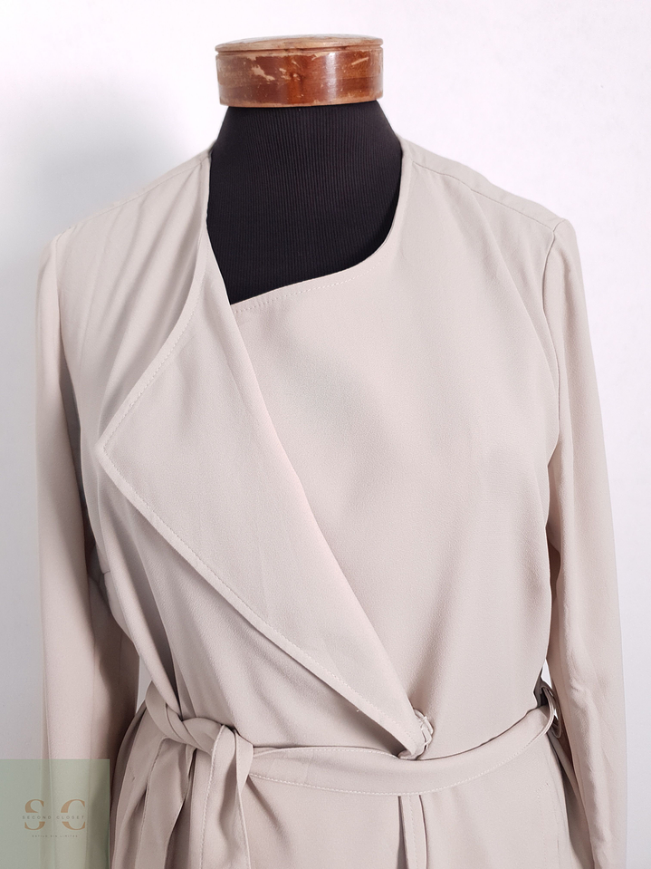 Chaqueta cruzada ligera Mujer Street One Beige Talla S 5