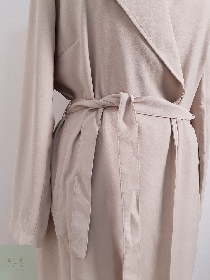 Chaqueta cruzada ligera Mujer Street One Beige Talla S 6