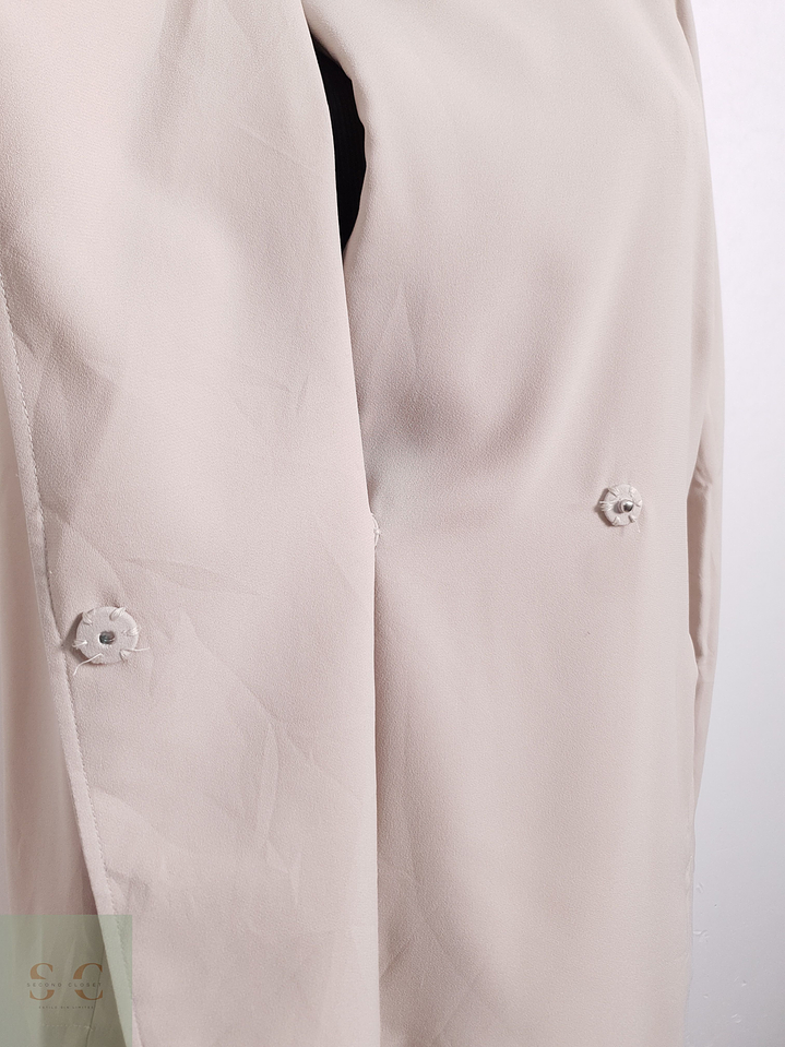 Chaqueta cruzada ligera Mujer Street One Beige Talla S 8