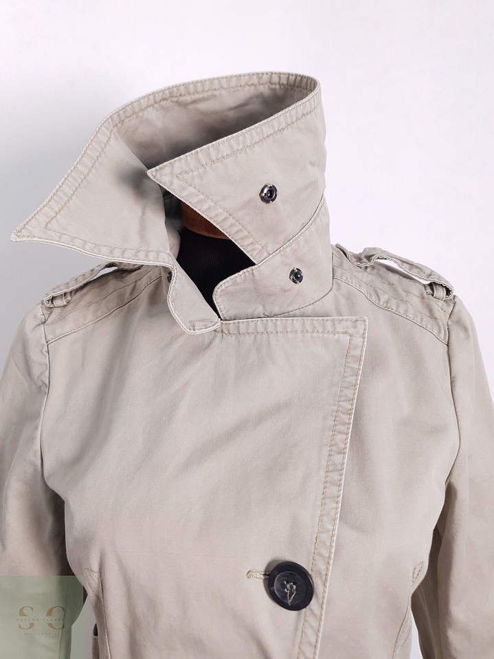 Gabardina Mujer Tigerhill Beige Oscuro Talla S 6