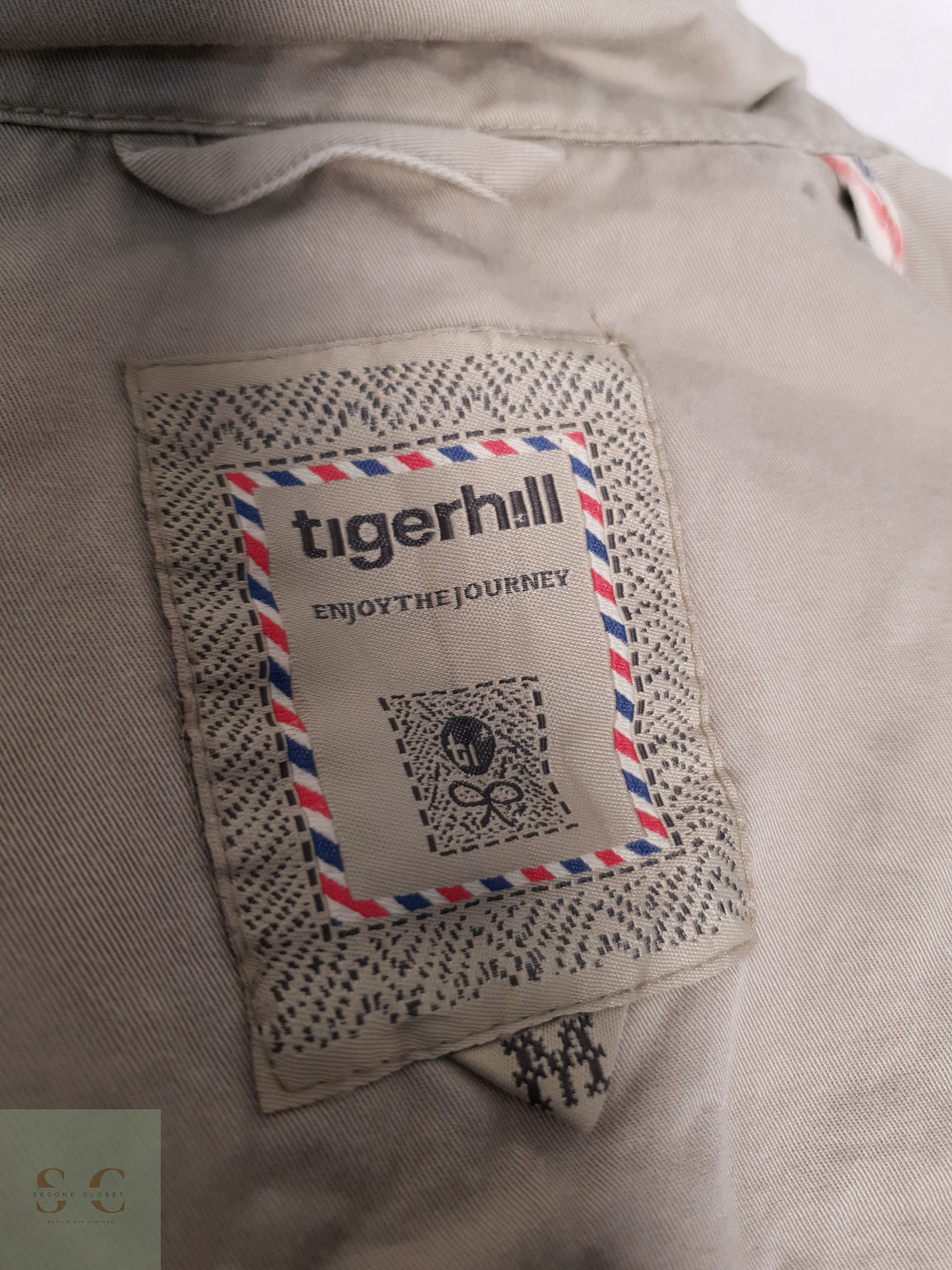 Gabardina Mujer Tigerhill Beige Oscuro Talla S 10