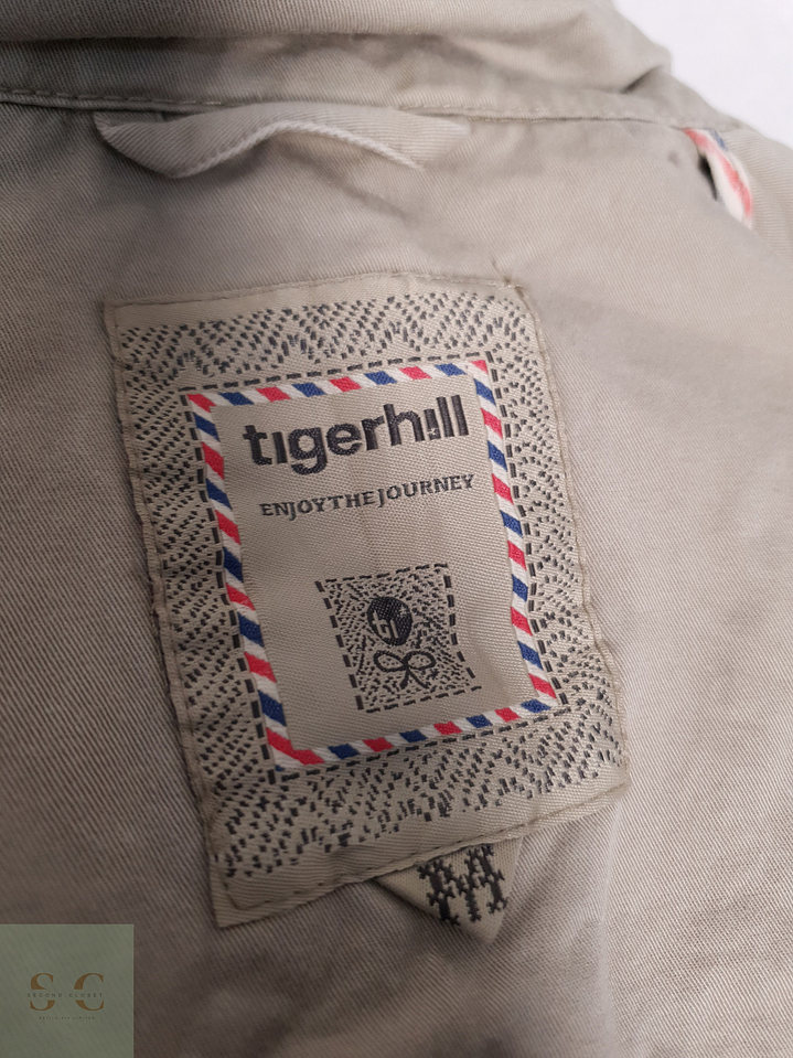 Gabardina Mujer Tigerhill Beige Oscuro Talla S 10