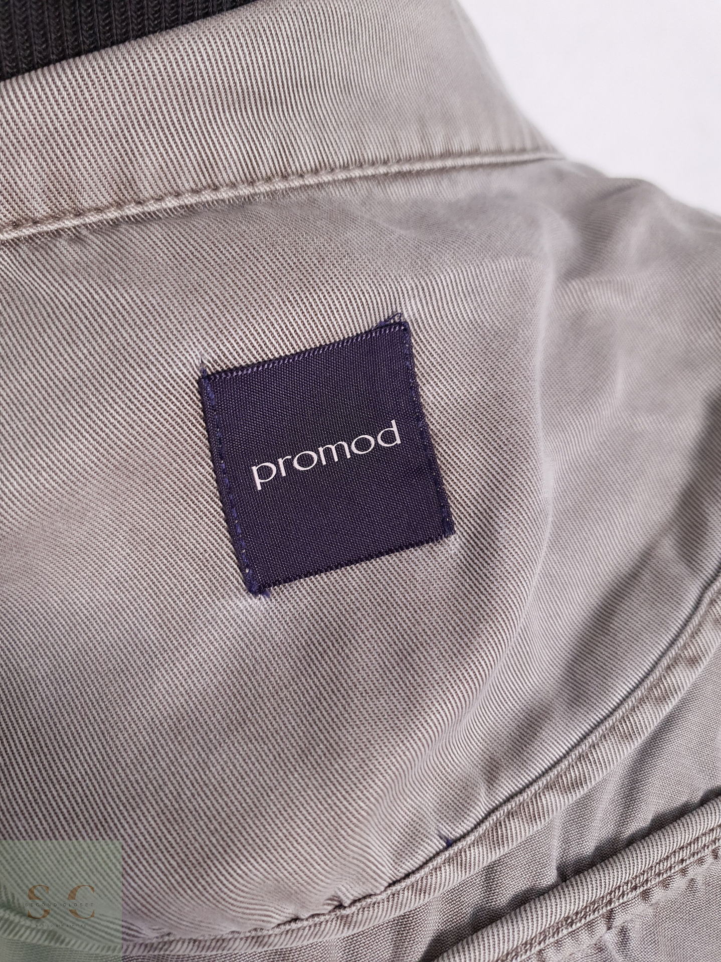 Gabardina Ligera Mujer Promod Plomo Talla S 5