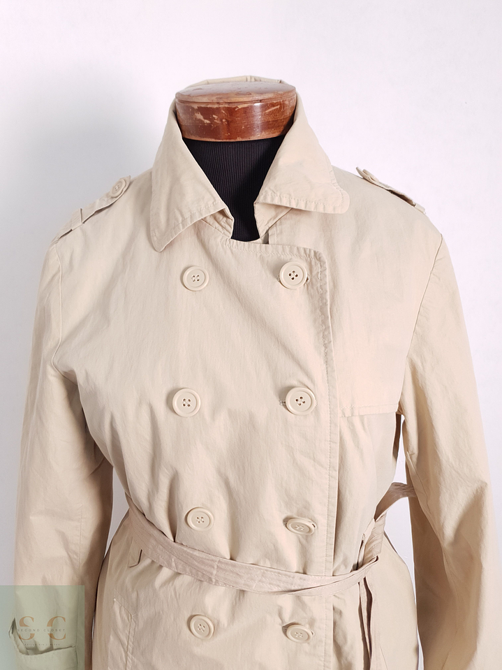 Trench Mujer Cecilia Classic Beige Talla S 4