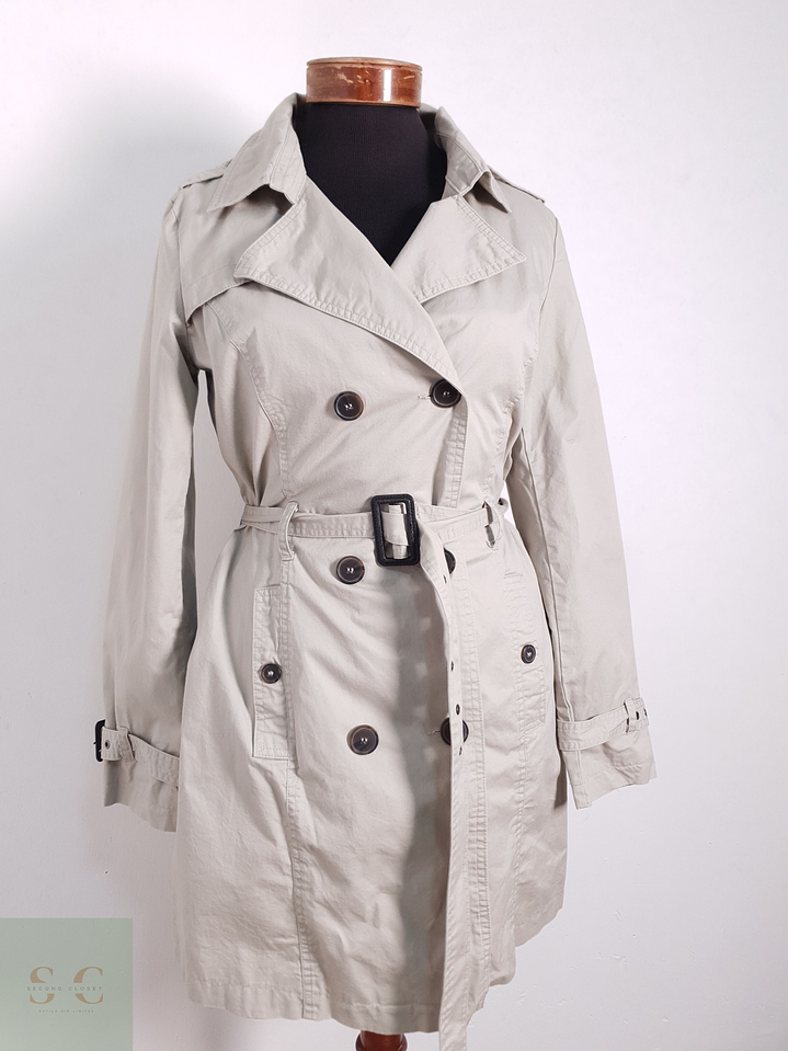 Trench Mujer Esmara Beige Claro Talla S 3