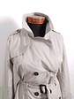 Trench Mujer Esmara Beige Claro Talla S - Miniatura 4