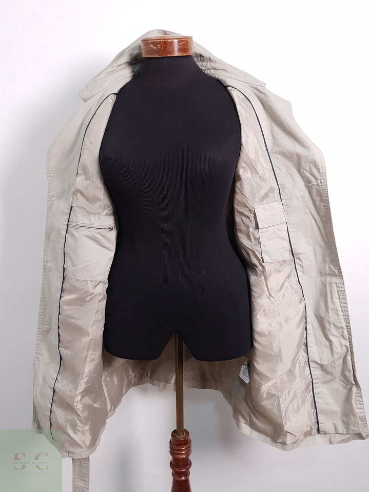 Trench Mujer Esmara Beige Claro Talla S 8