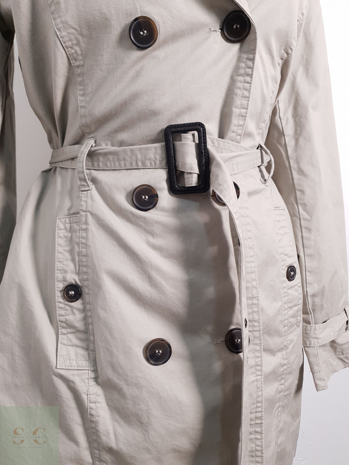 Trench Mujer Esmara Beige Claro Talla S 9