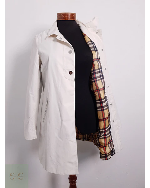Gabardina Mujer Marie Lund Beige Claro Talla XS