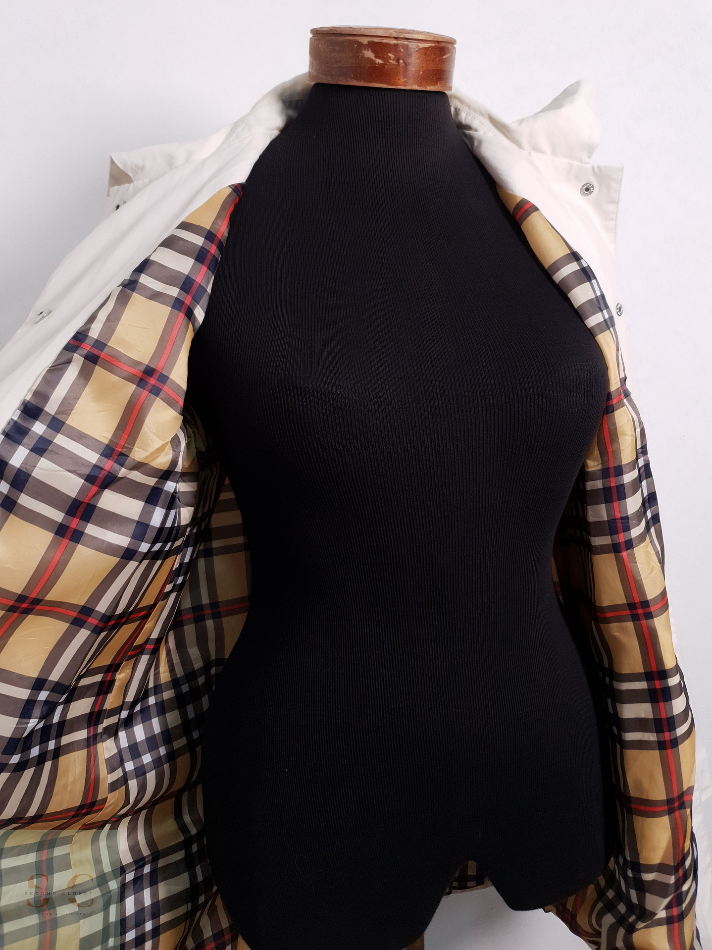 Gabardina Mujer Marie Lund Beige Claro Talla XS 8