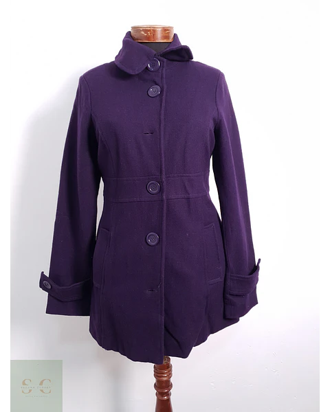 Abrigo Mujer Bershka Violeta Talla S OFERTA
