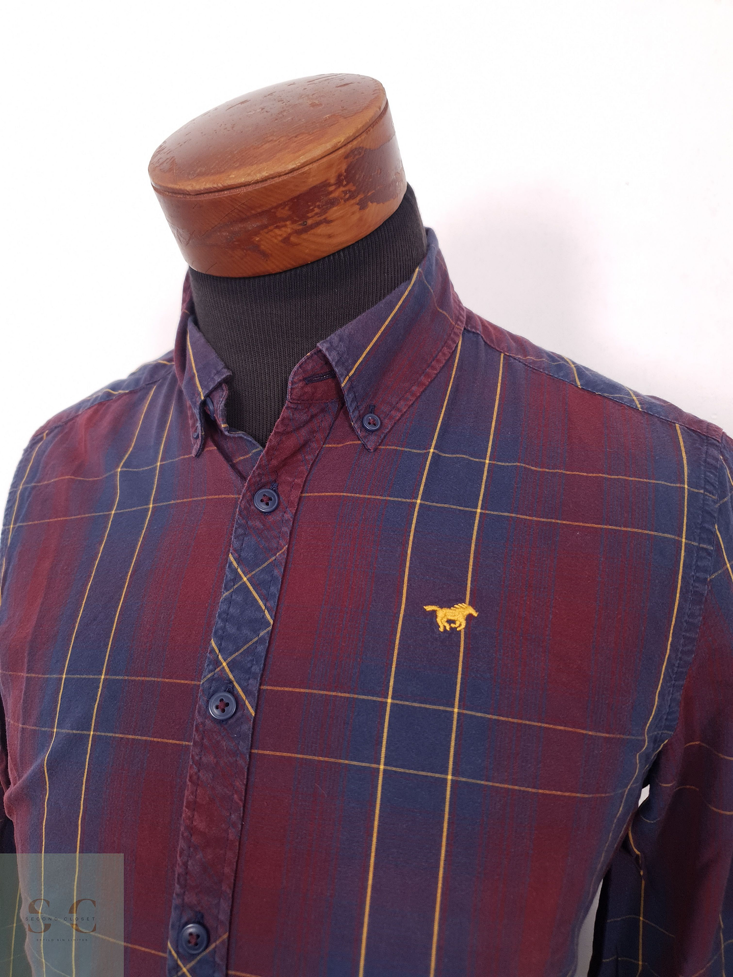 Camisa Hombre Vintage Talla L 2
