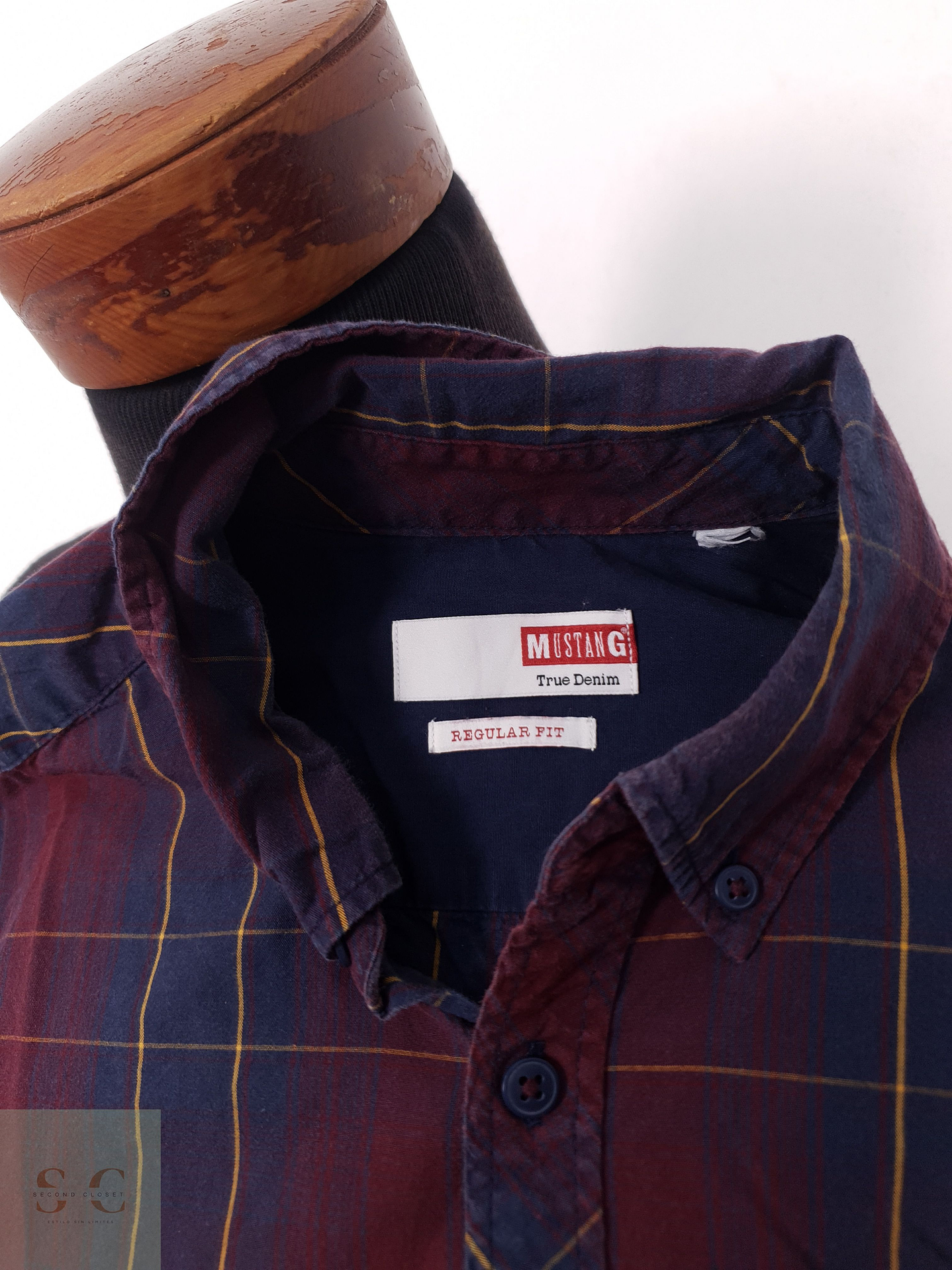 Camisa Hombre Vintage Talla L 3