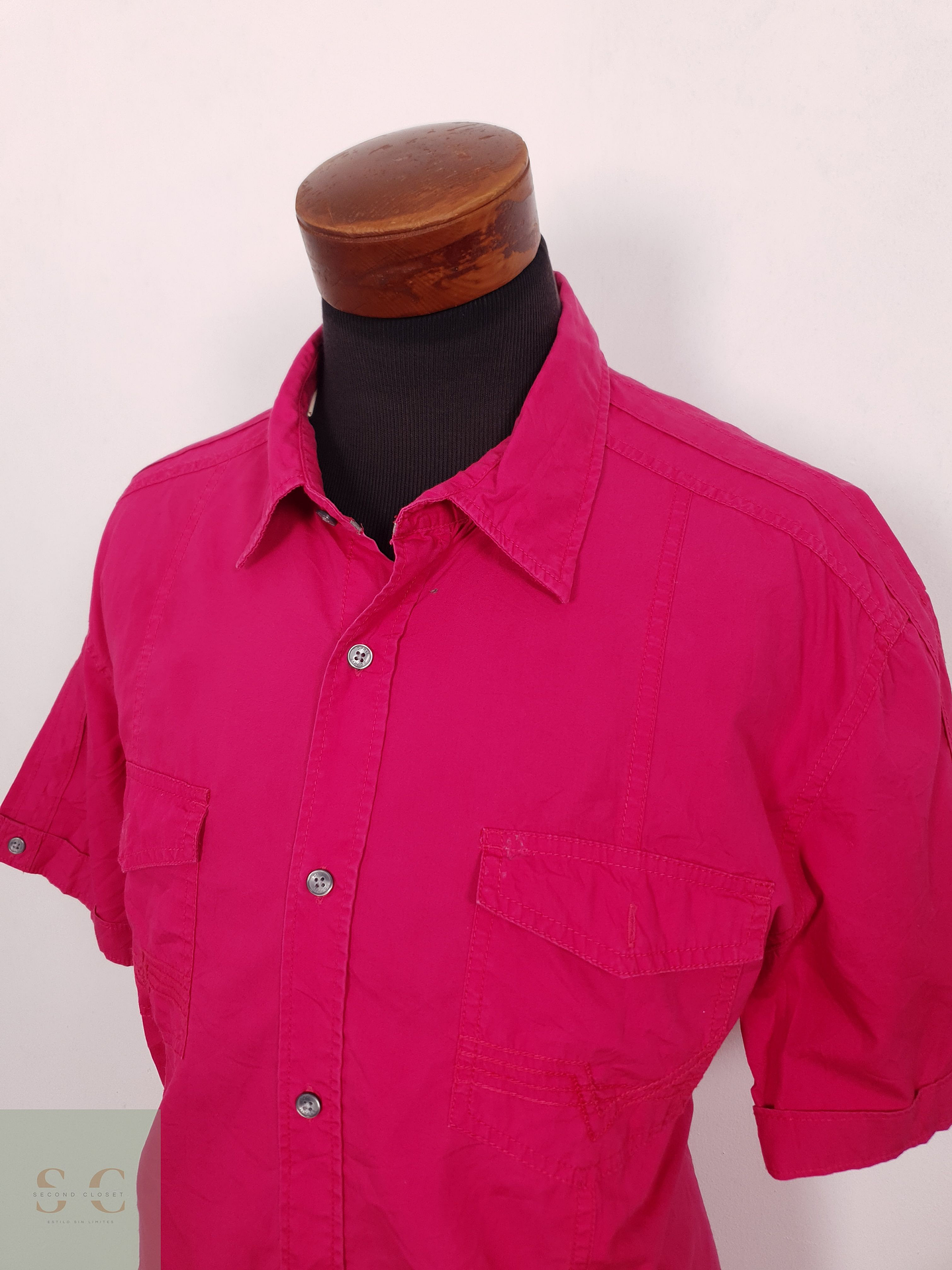 Camisa Hombre Vintage Talla XXL 2