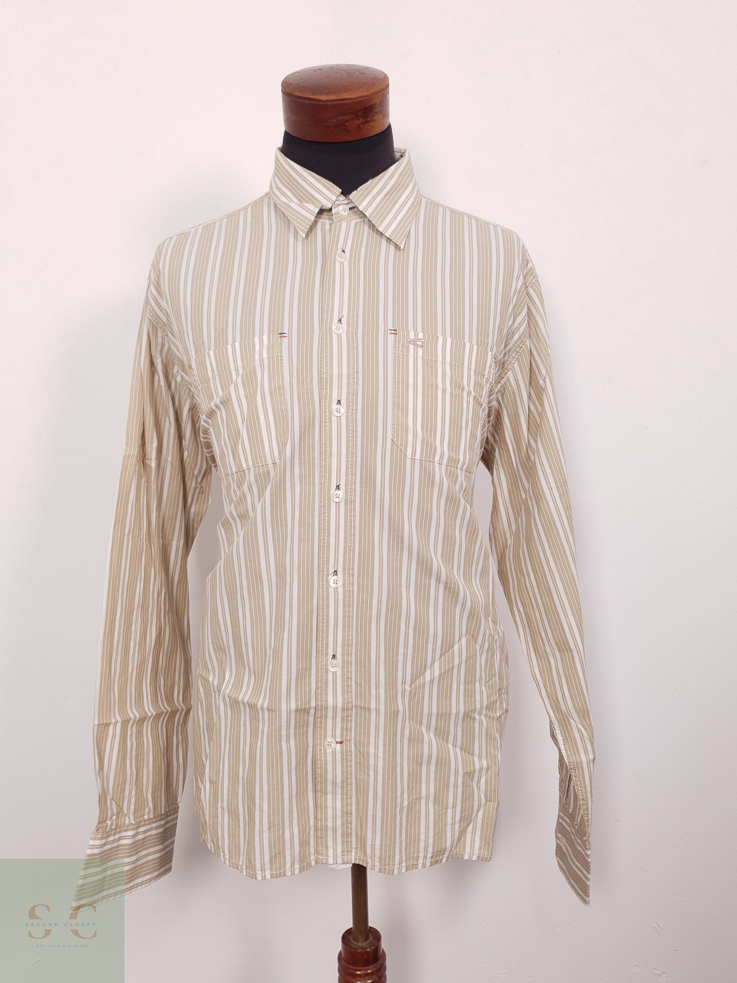 Camisa Hombre Vintage Talla XL 1