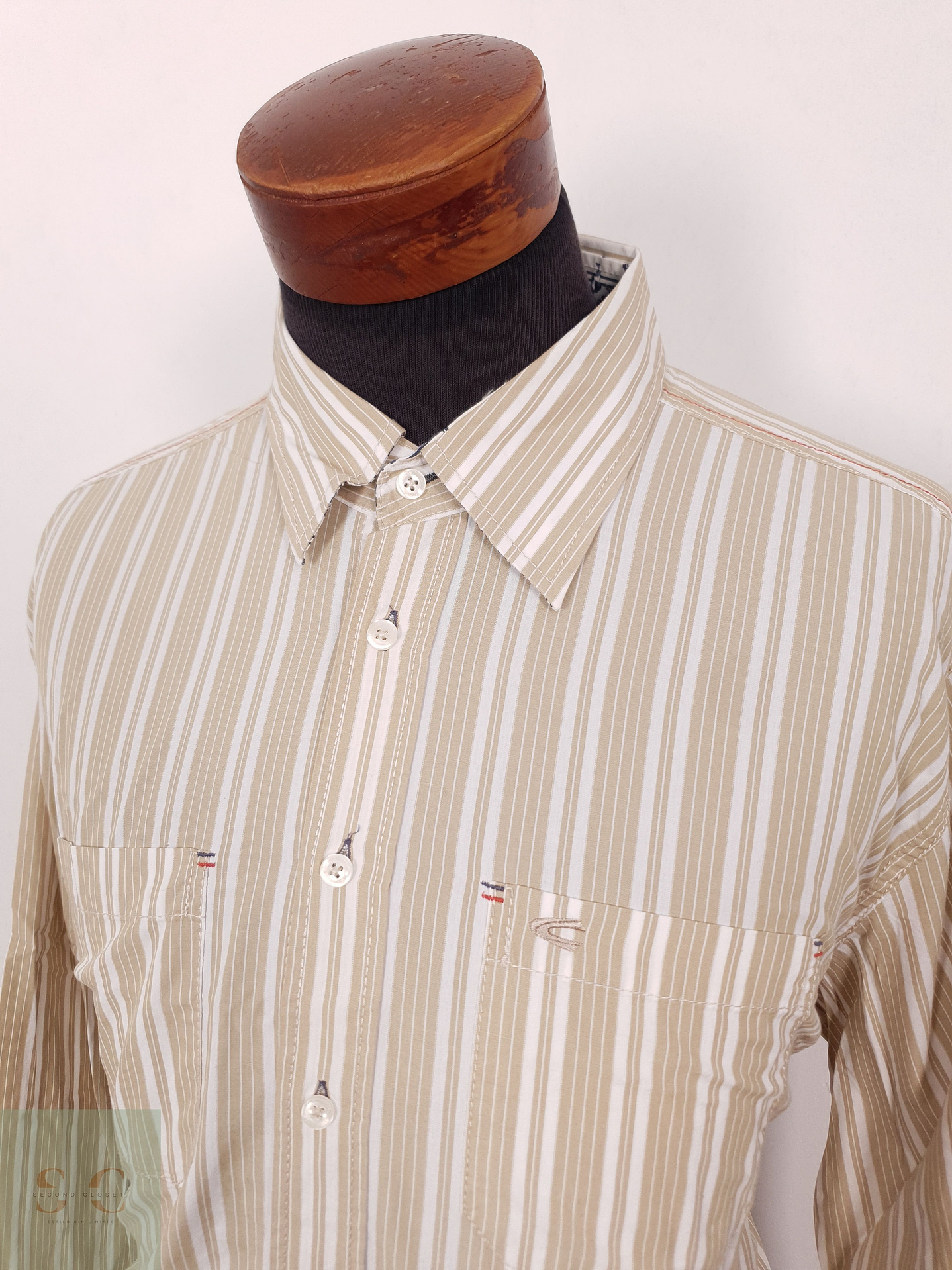 Camisa Hombre Vintage Talla XL 3