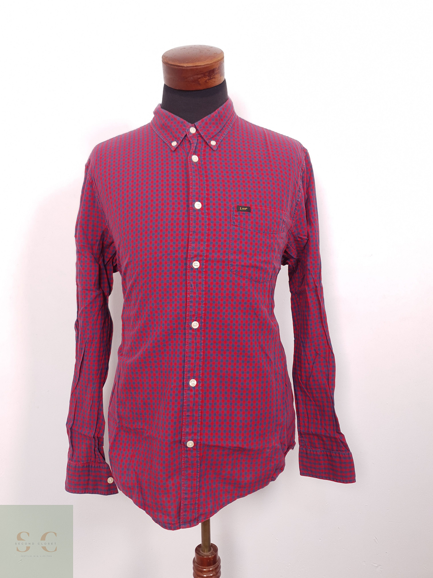 Camisa Hombre Vintage Talla XL 1