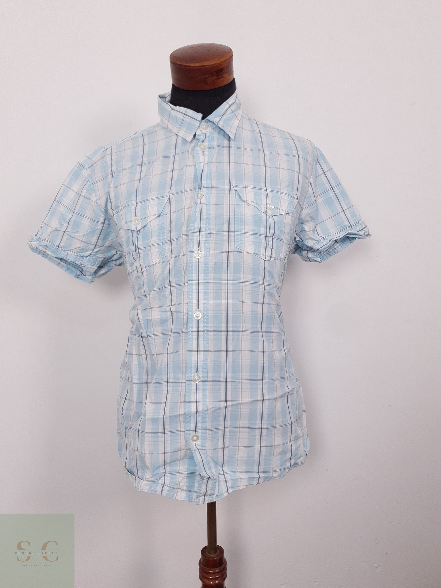 Camisa Hombre Vintage Talla XL 1