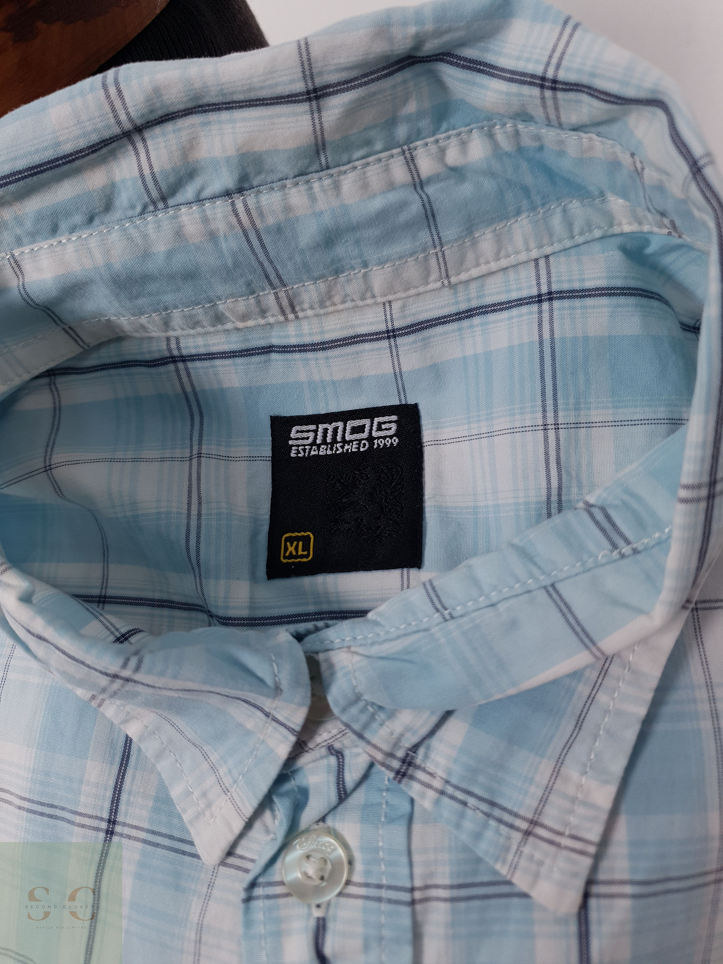 Camisa Hombre Vintage Talla XL 3