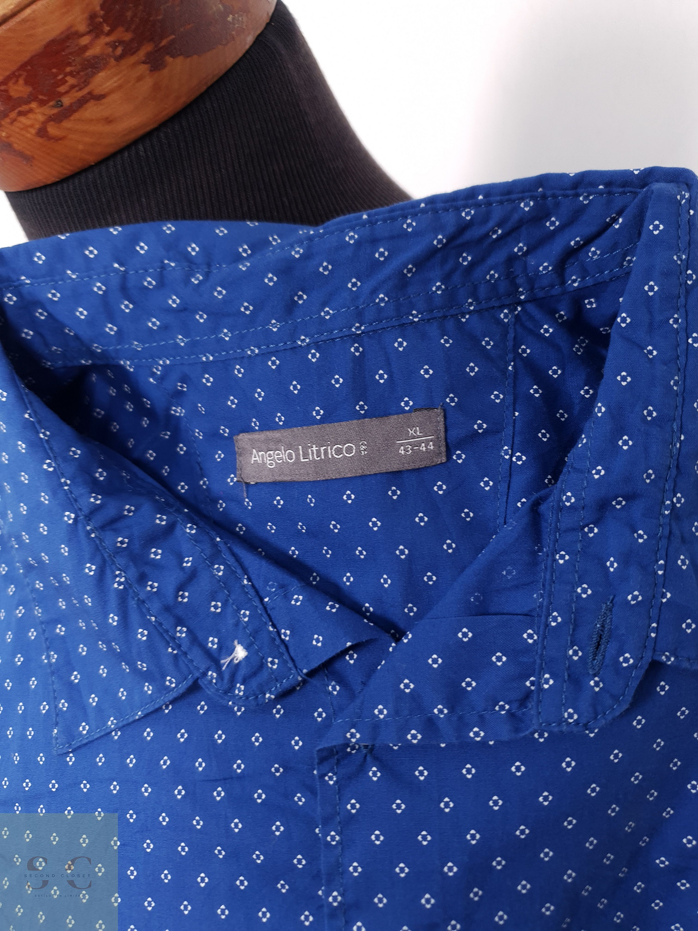 Camisa Hombre Vintage Talla XL 3