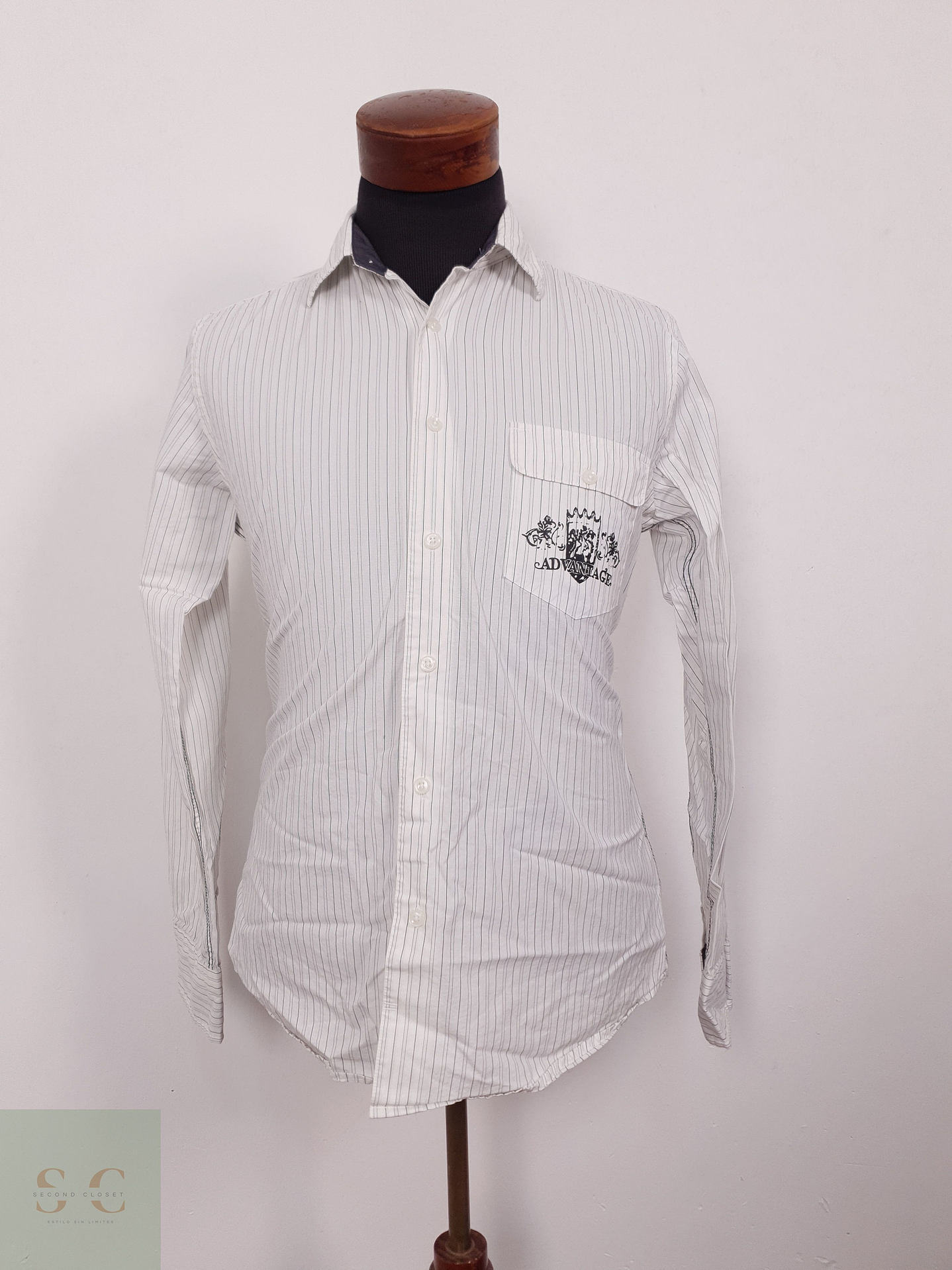Camisa Hombre Vintage Talla S 1