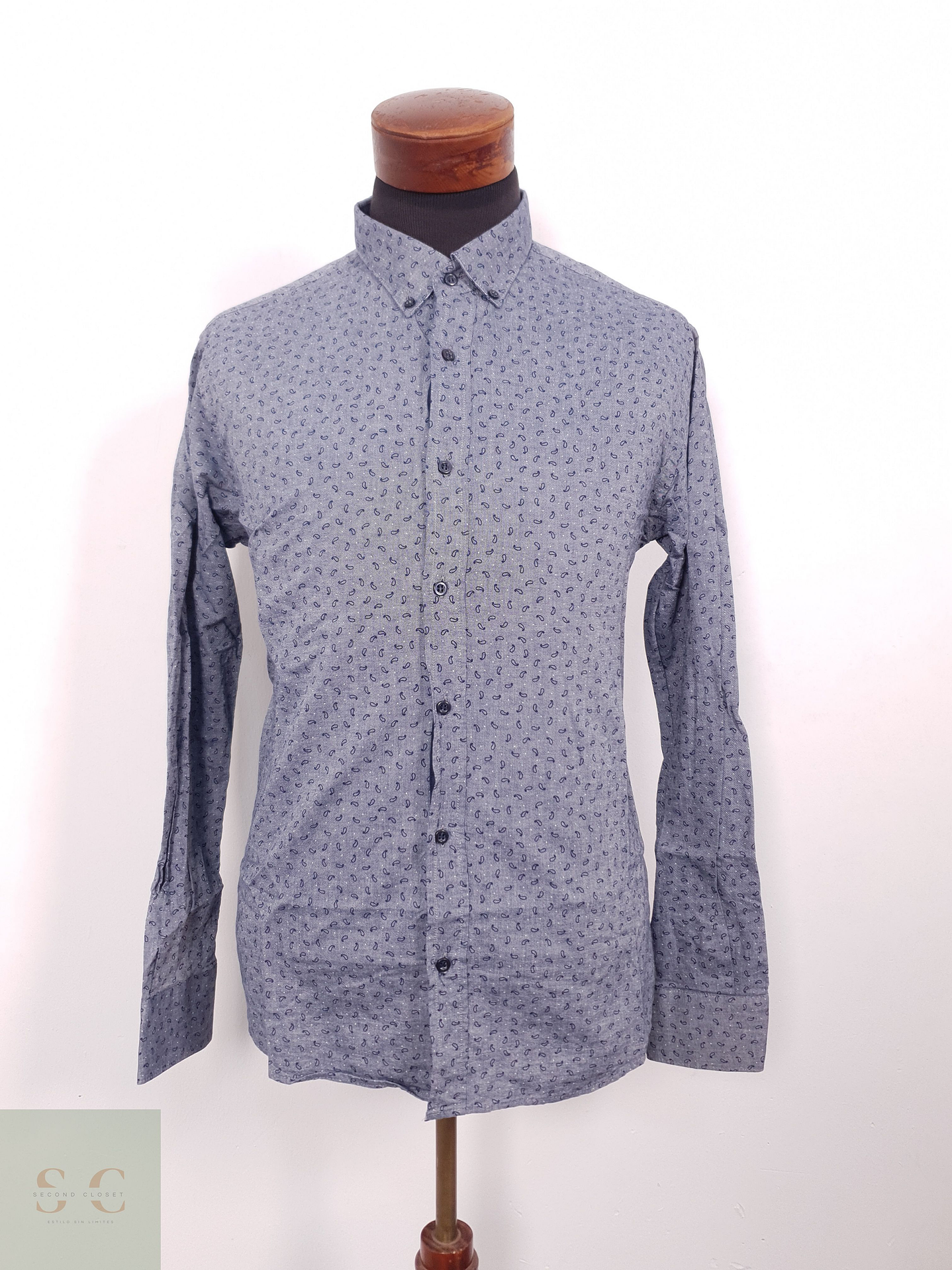 Camisa Hombre Vintage Talla XL 1
