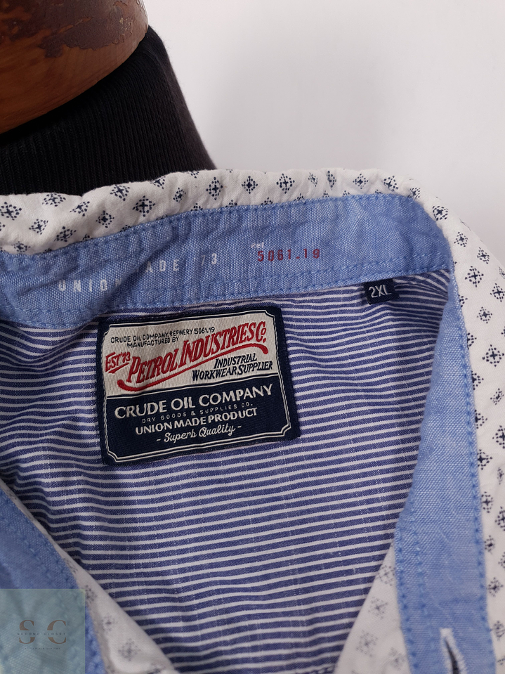 Camisa Hombre Vintage Talla XXL 3