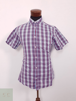 Camisa Hombre Vintage Talla S