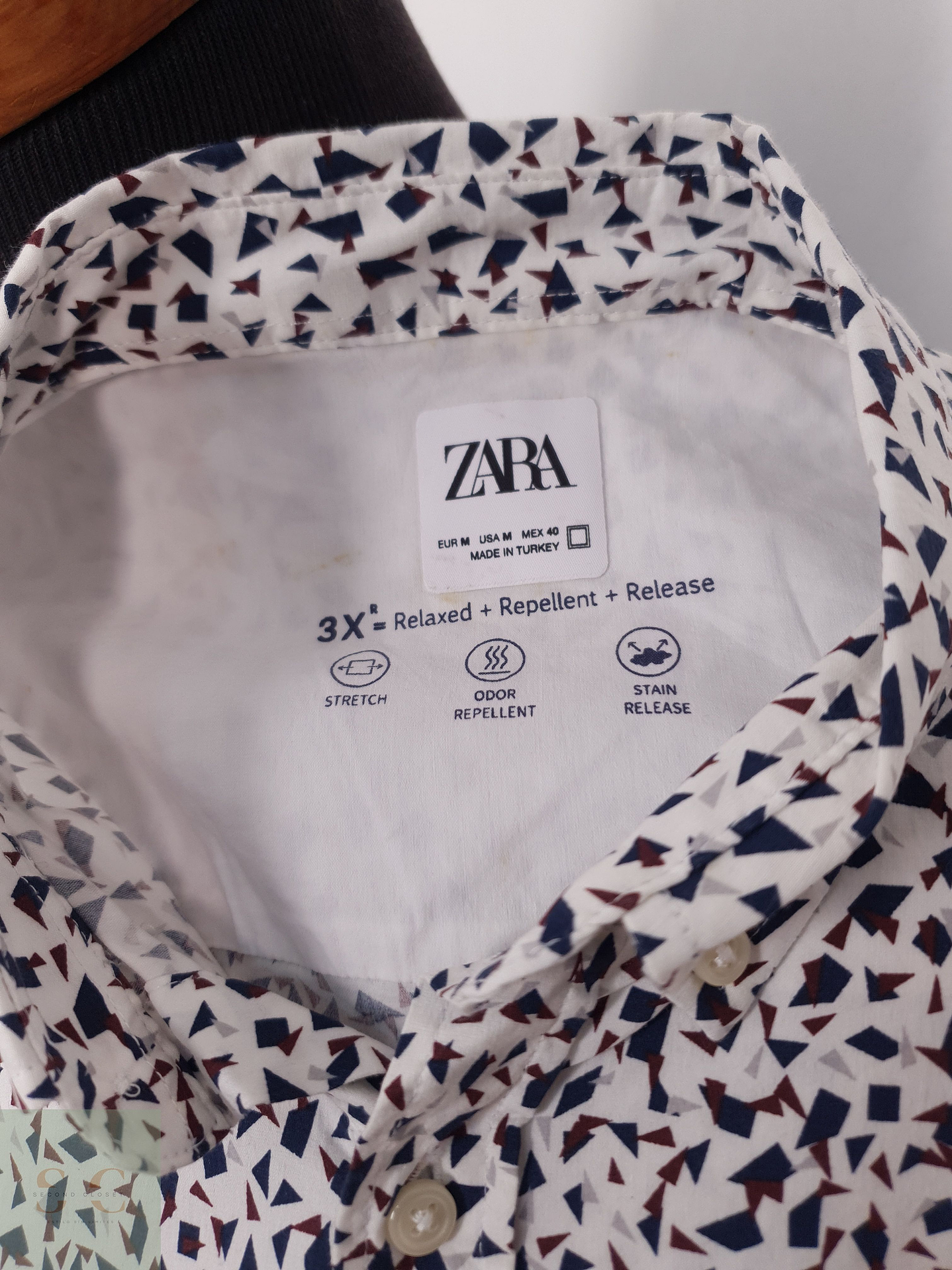 Camisa Hombre Zara StrecjTalla M 2