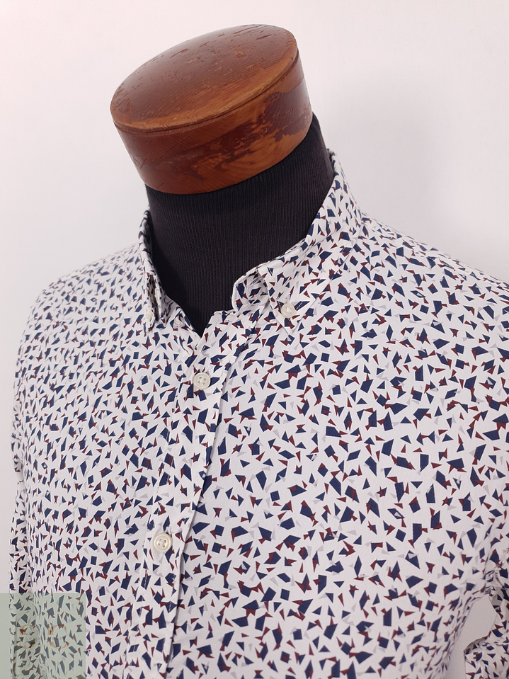 Camisa Hombre Zara StrecjTalla M 3