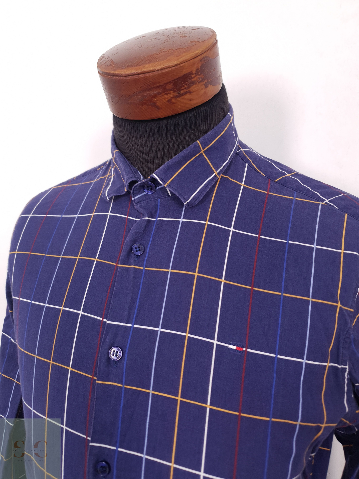 Camisa Hombre Tommy Hilfigier Talla L 3
