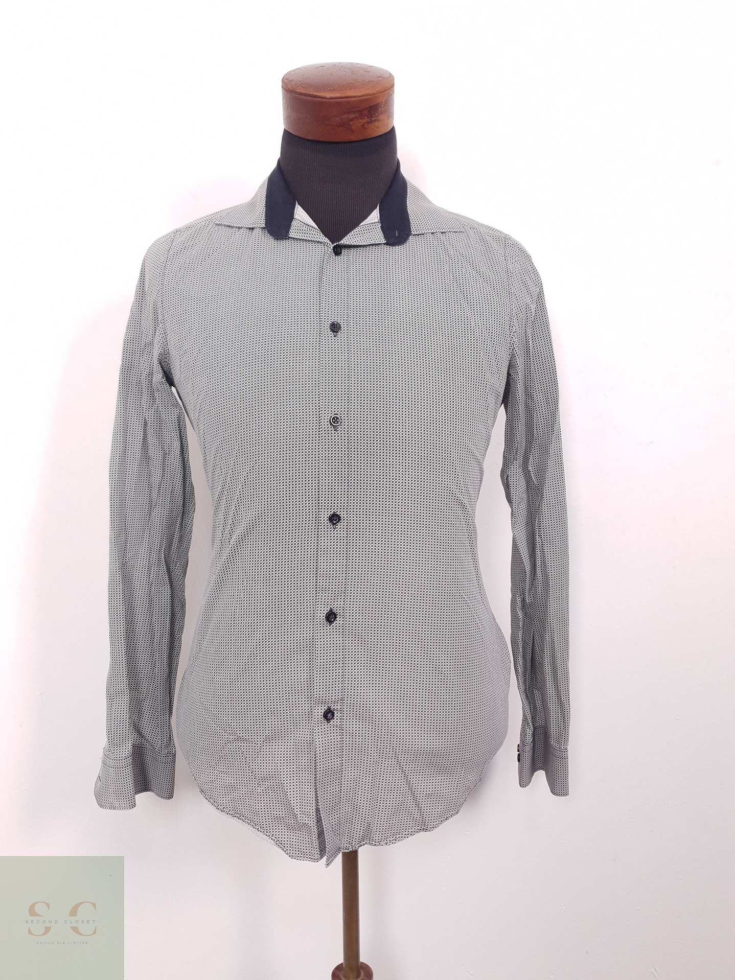 Camisa Hombre Vintage Talla S 1