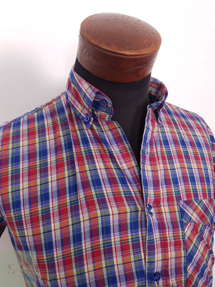 Camisa Hombre Vintage Talla S 2