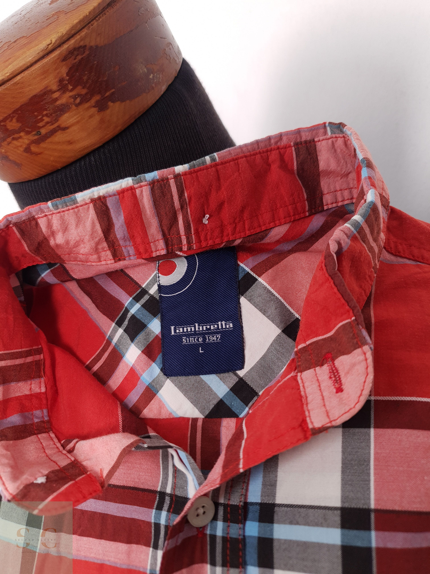 Camisa Hombre Vintage Talla L 3