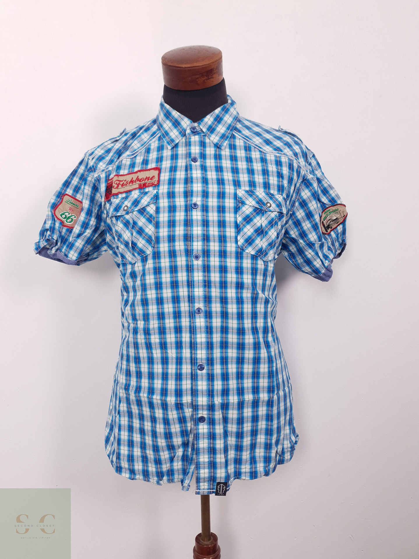 Camisa Hombre Vintage Talla XL 1