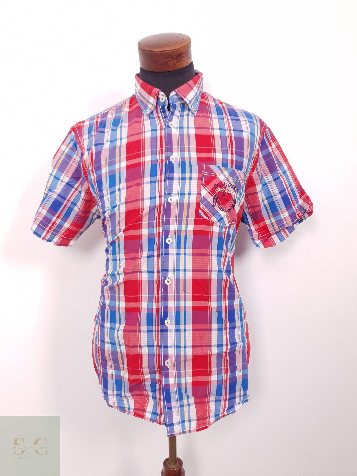 Camisa Hombre Vintage Talla L 1