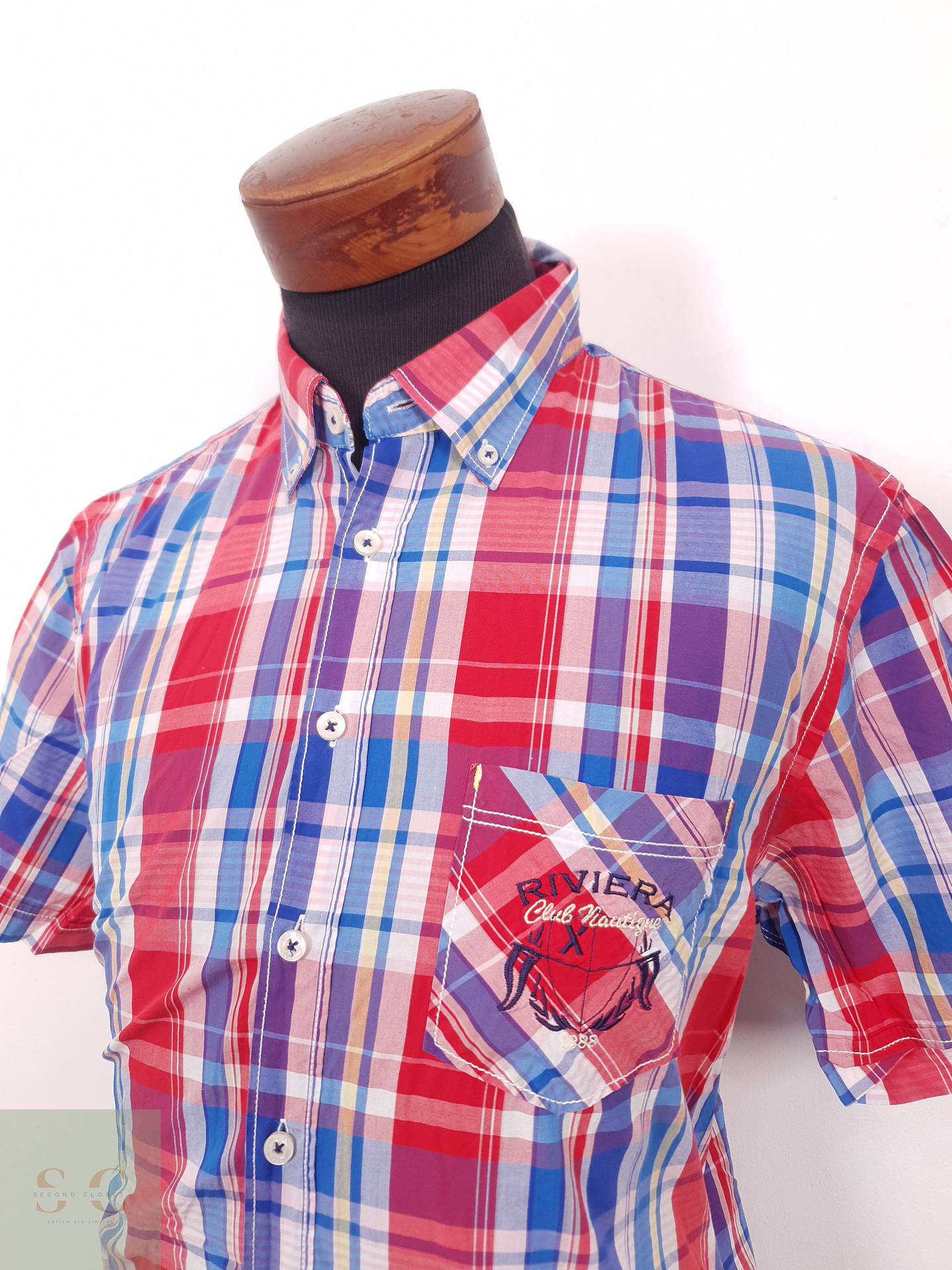 Camisa Hombre Vintage Talla L 2